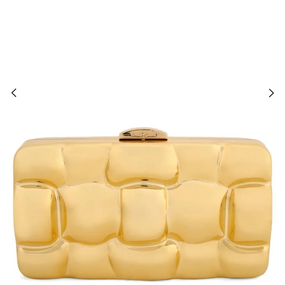 Cult Gaia Gold Clutch